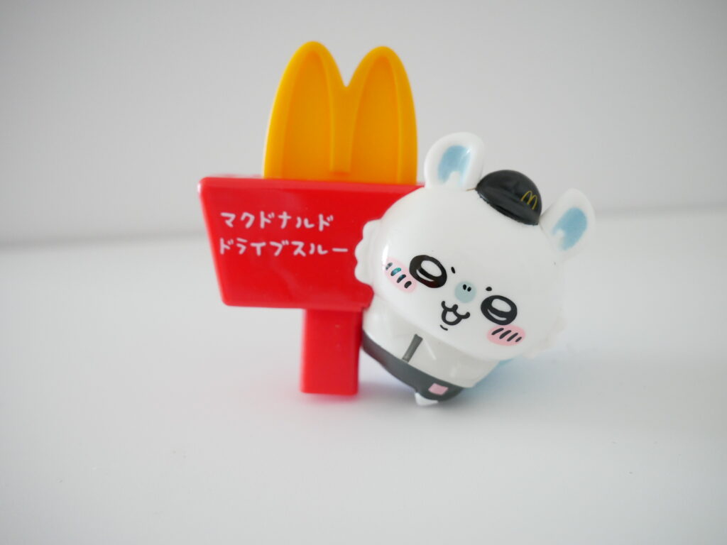 Chiikawa Momonga pencil cap Happy Meal toy