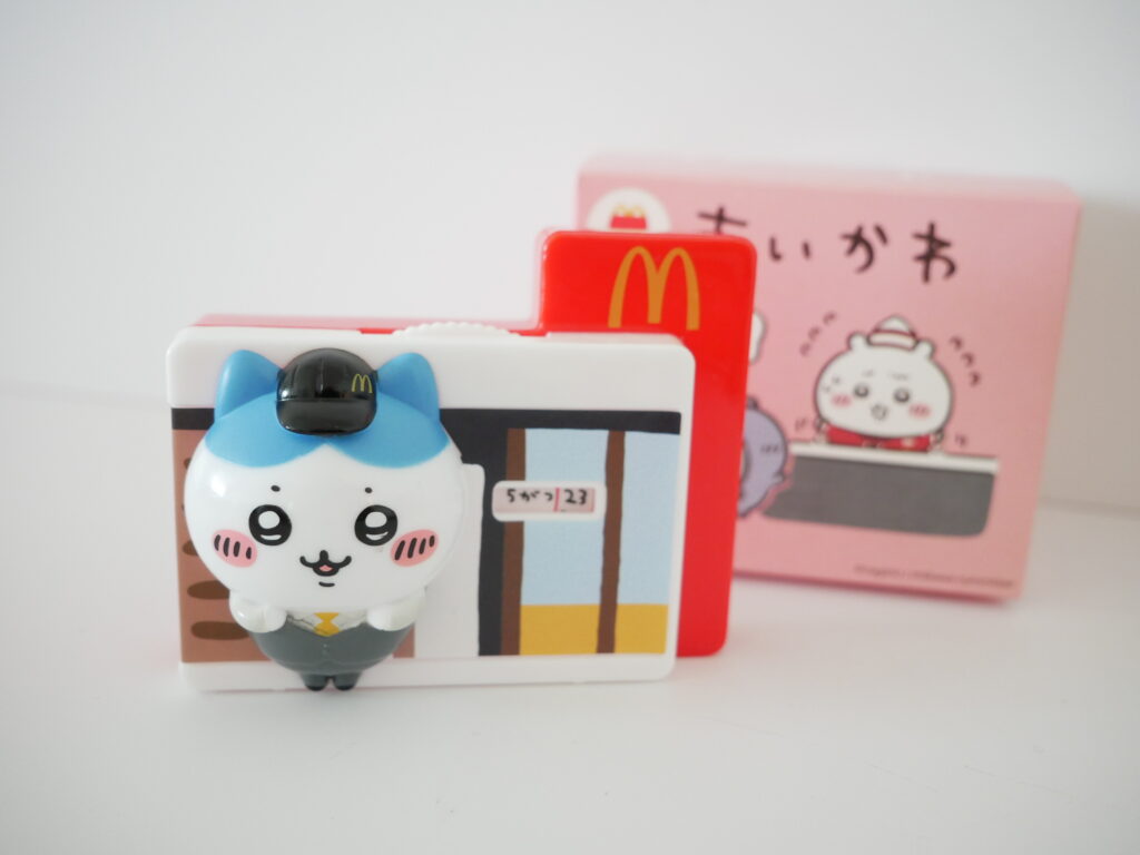 Hachiware McDonald’s storefront calendar toy