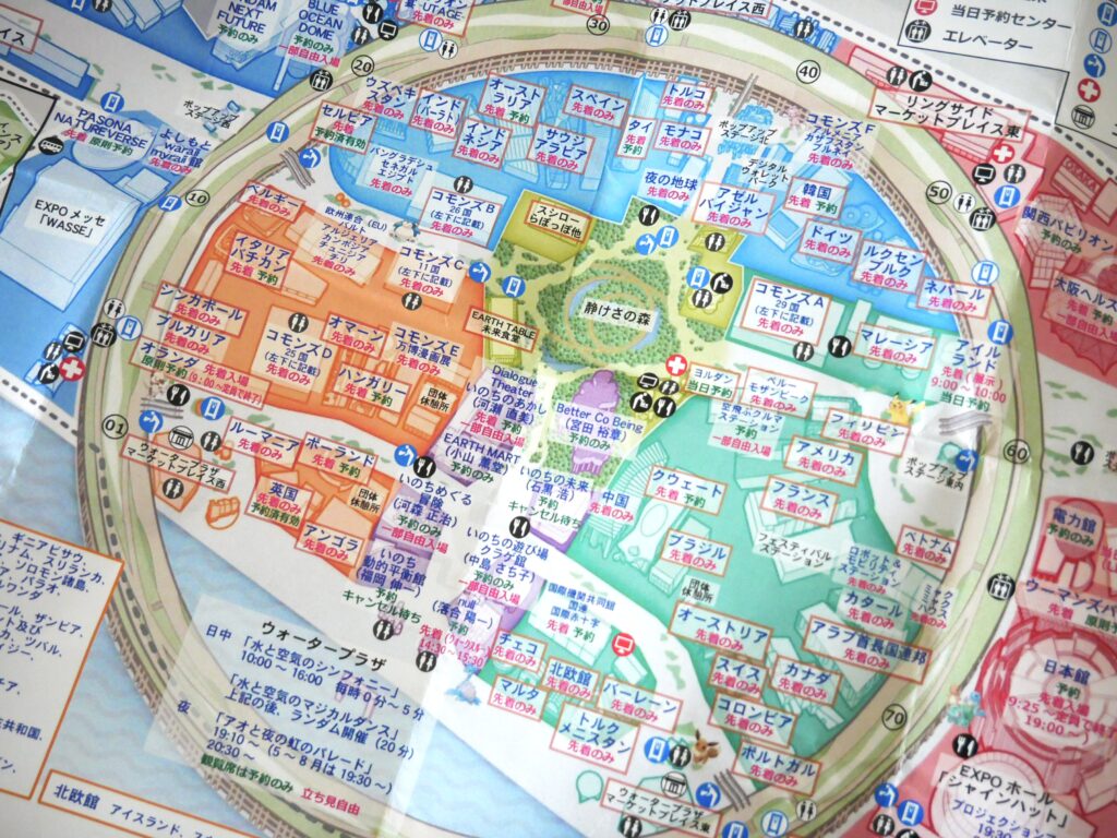 大阪・関西万博2025 会場マップ