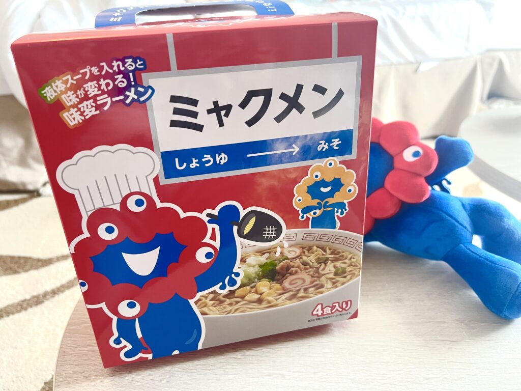 大阪万博2025限定カップ麺「ミャクメン」