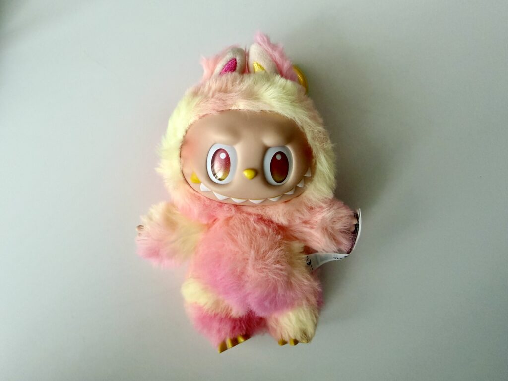 POP MART Labubu Big Into Energy HAPPINESS ピンク オレンジ