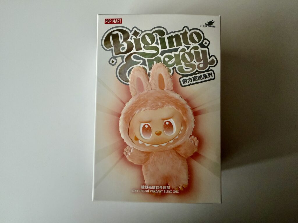 POP MART Labubu Big Into Energy 外箱 デザイン