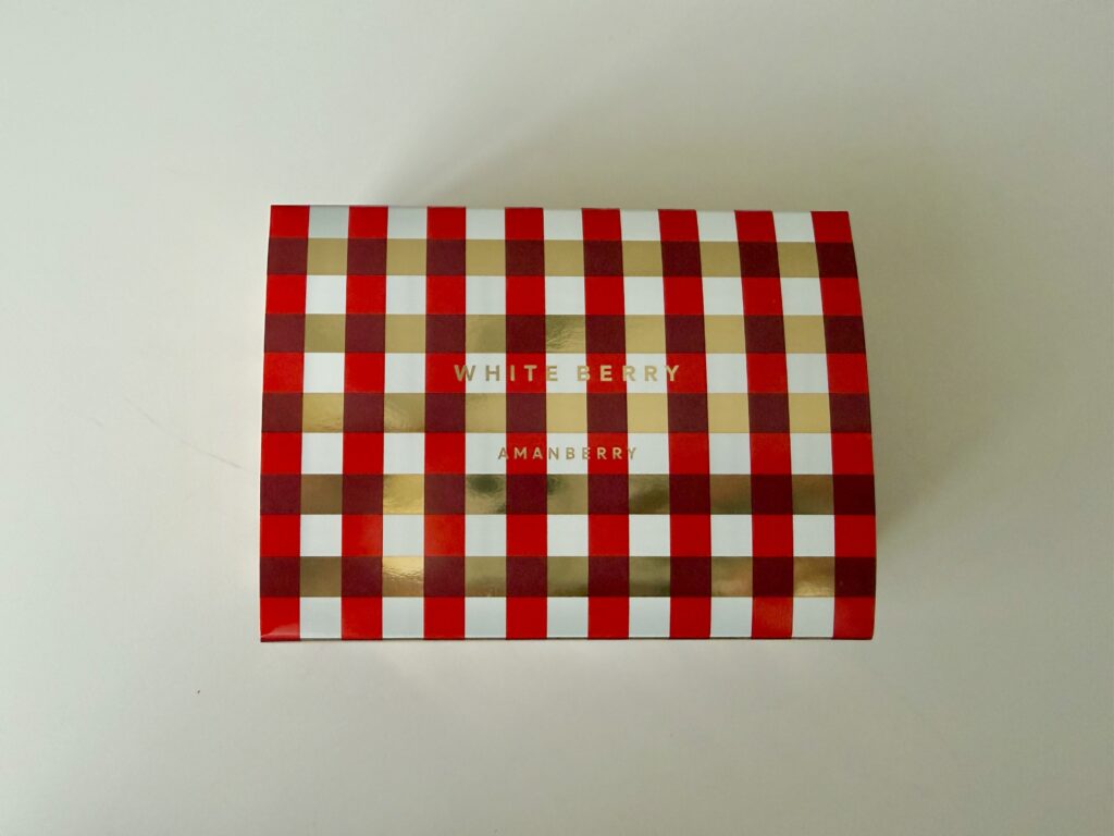 アマンベリー ホワイトベリー 外箱 パッケージ
