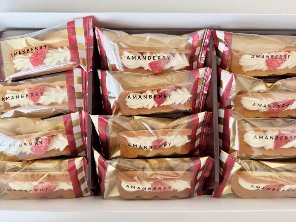 AMANBERRY アマンベリー 12個入りギフトセット｜福岡土産スイーツ