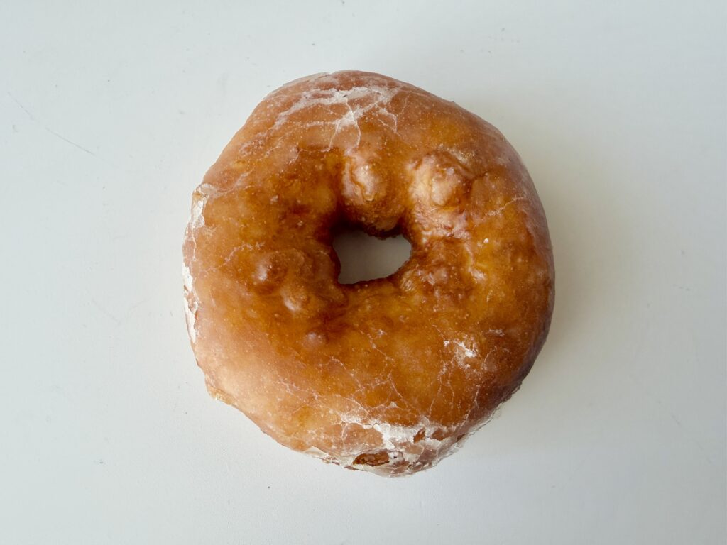 自由が丘アイムドーナツのグレーズドドーナツ
