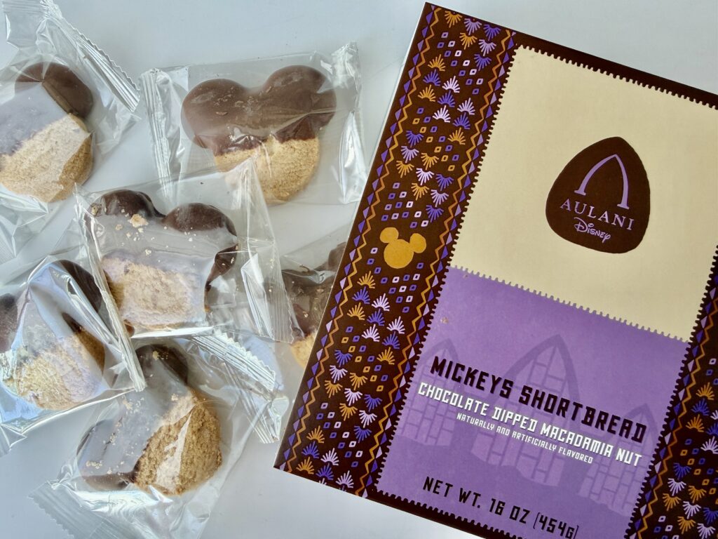 アウラニディズニーで買えるミッキー型マカダミアクッキーのお土産