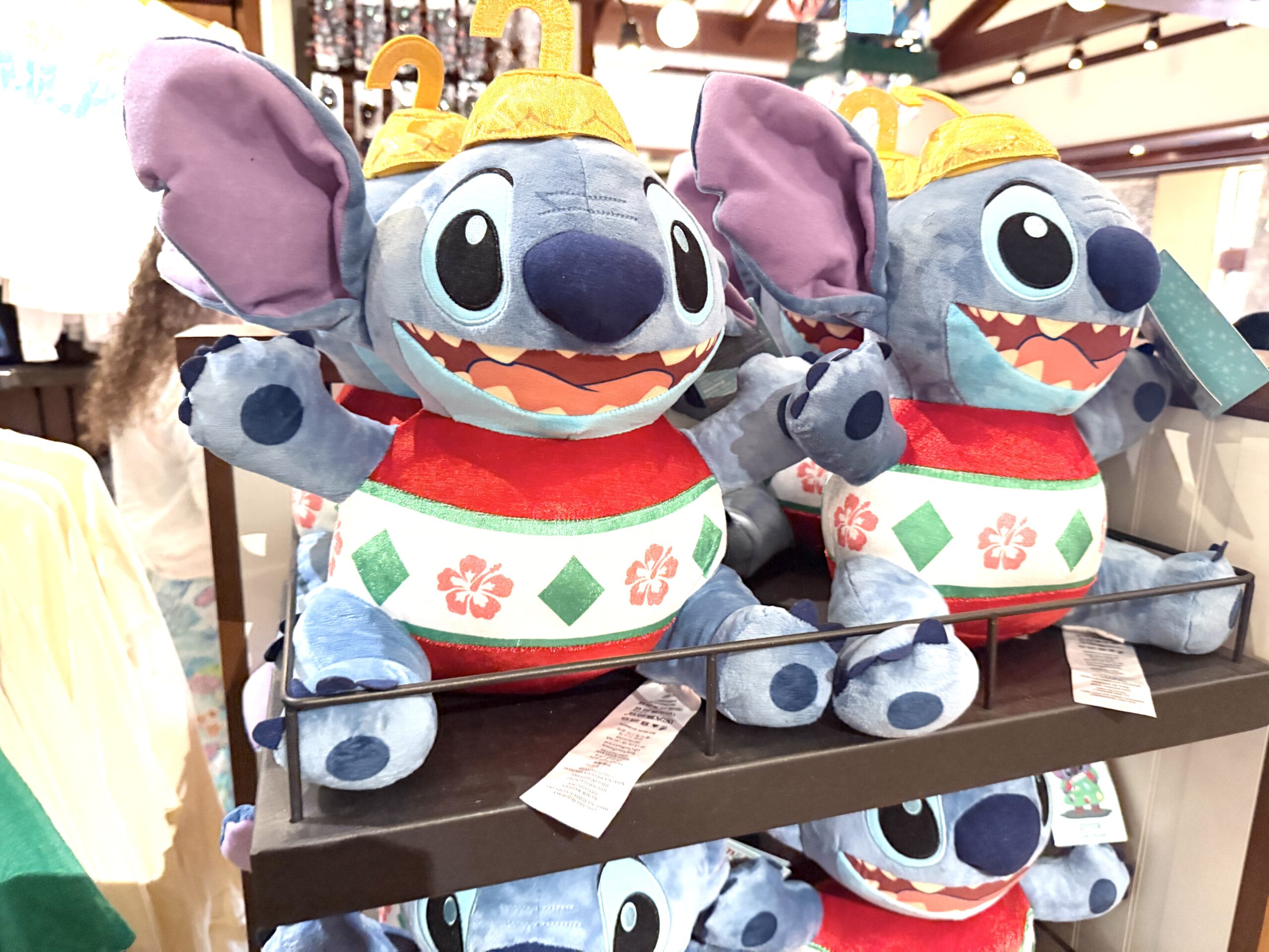 アウラニディズニー スティッチぬいぐるみ