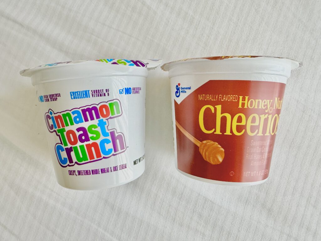 ハワイのスーパーで買えるシリアルカップのお菓子