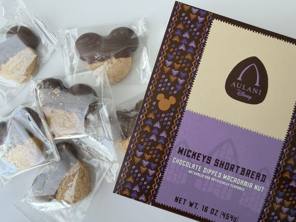 アウラニ ミッキー型ショートブレッドクッキー 実食レビュー