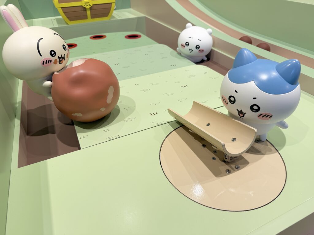 ちいかわパーク ミートボールころがし ゲームコーナー