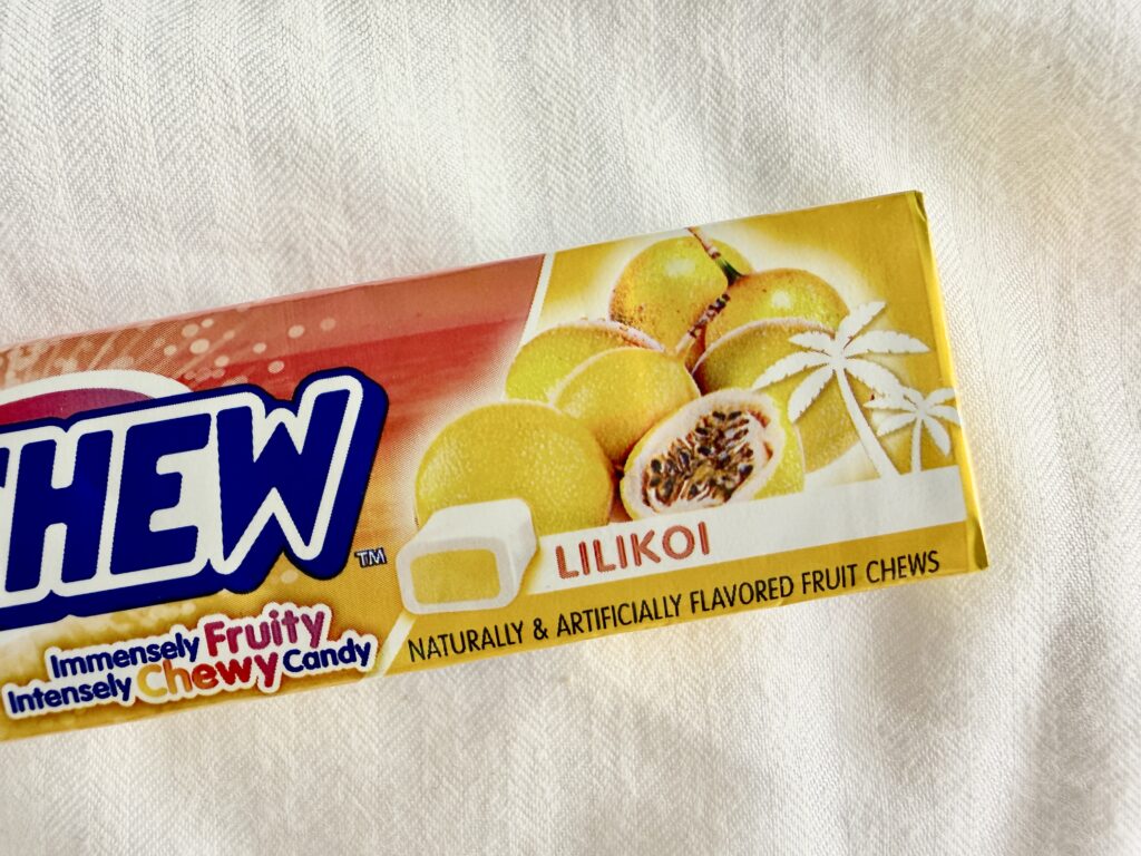 ハワイ限定ハイチュー リリコイ味 パッションフルーツフレーバー