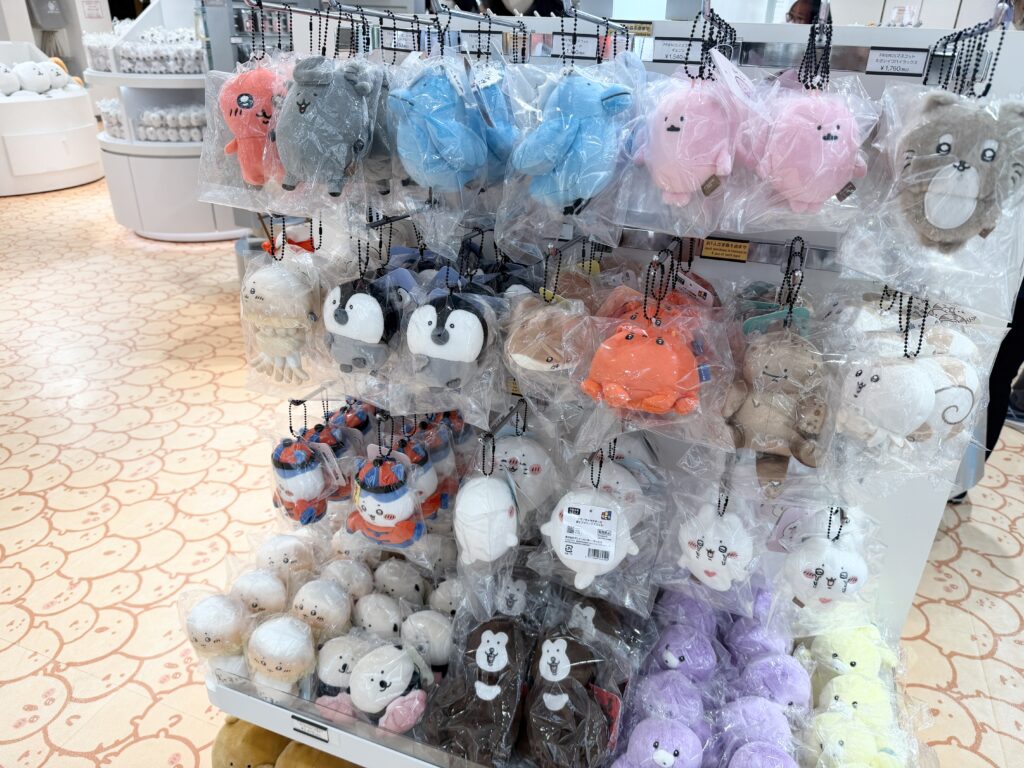 ナガノマーケット銀座 キーホルダー グッズ売り場