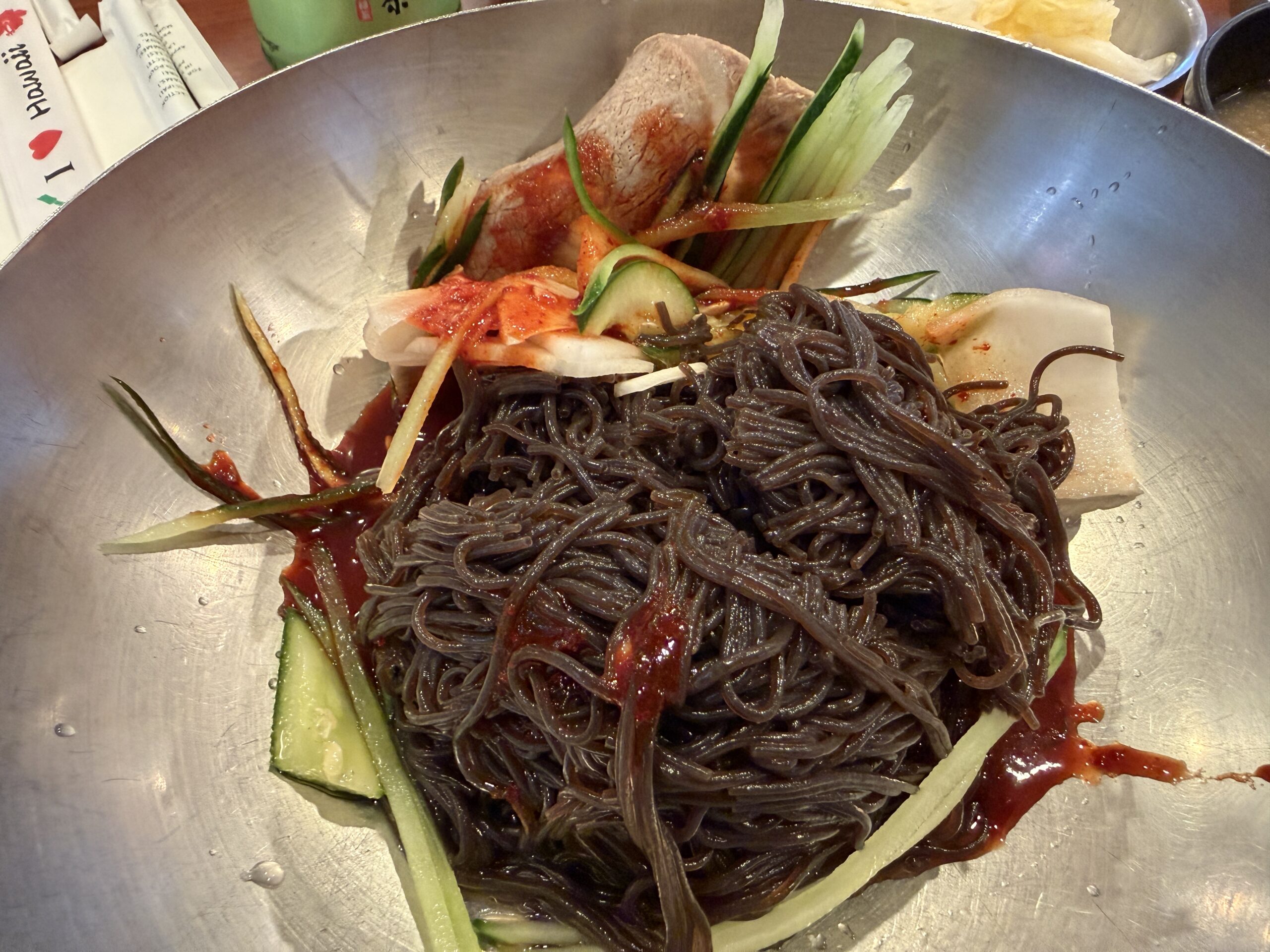 ハワイ ユッチャン 冷麺 実食レビュー