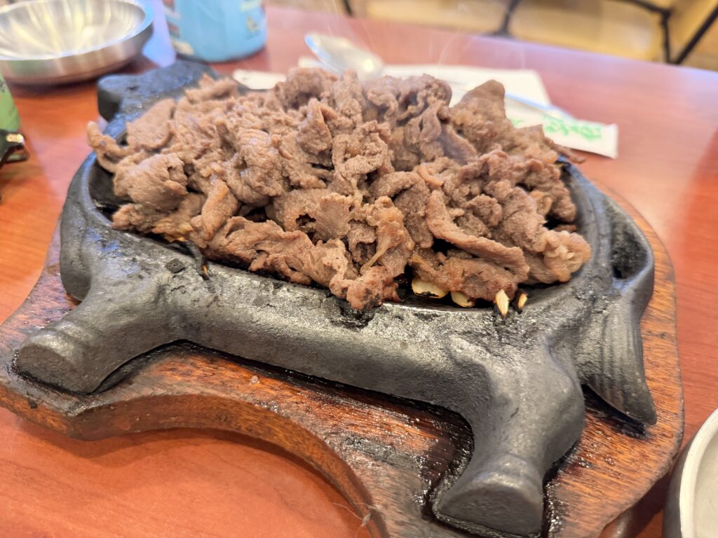 ハワイ ユッチャン プルコギ 鉄板料理