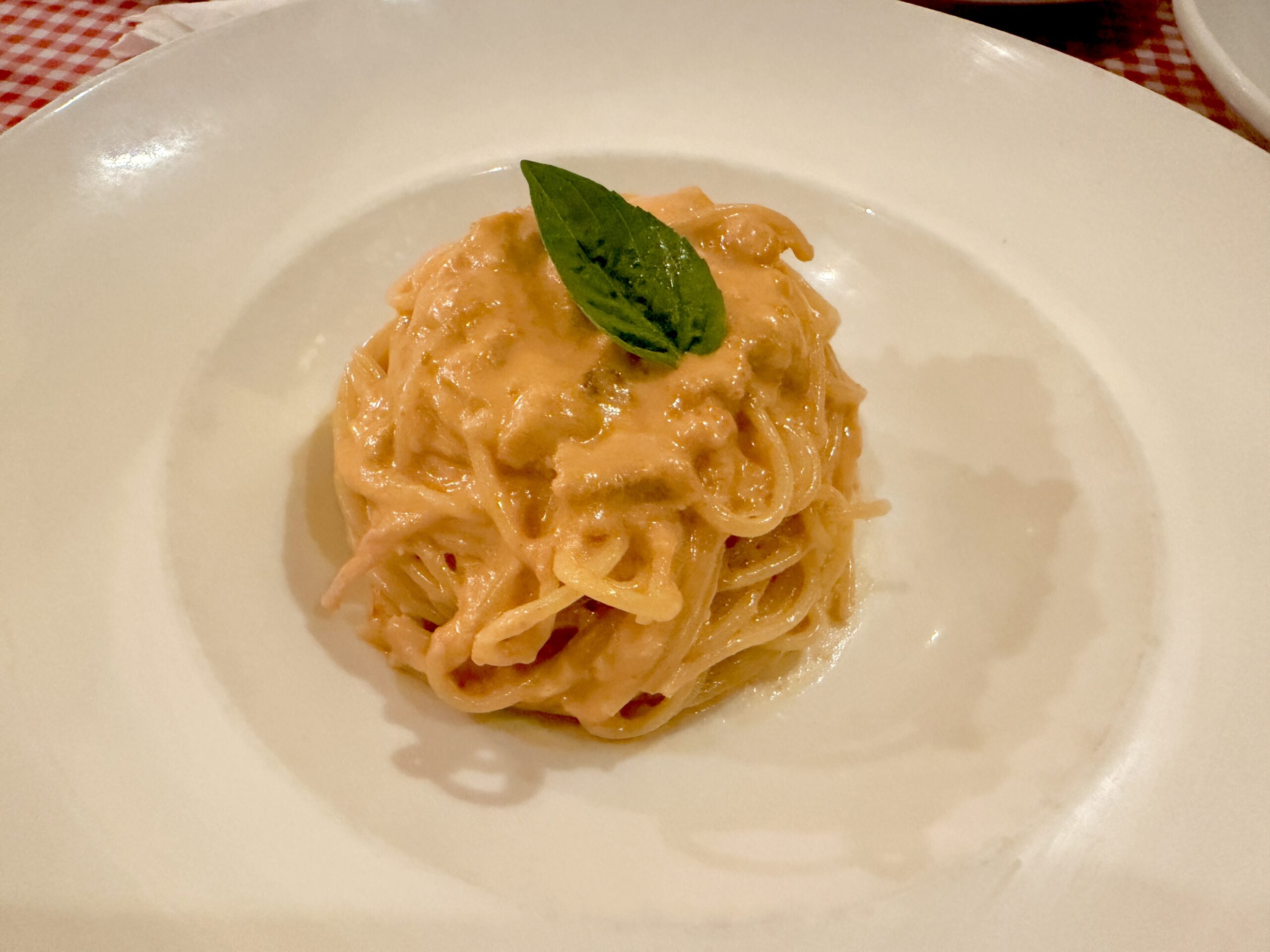 アランチーノ ハワイ 生ウニとクリームソースのスパゲッティ