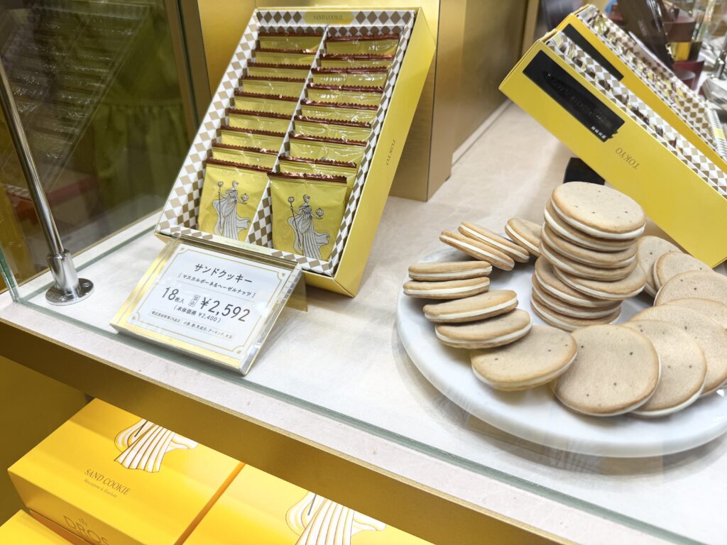 東京駅のお土産に人気のTHE DROSサンドクッキー